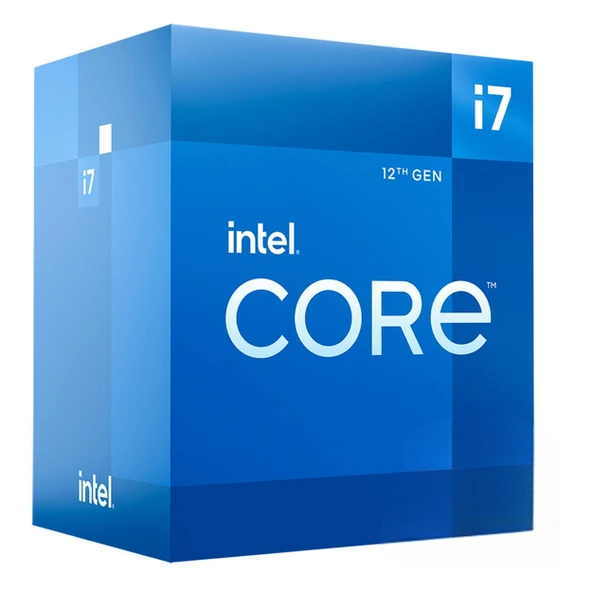 Intel Core i7-12700KF 12C 3.6GHz 25MB 1700P Kutulu Fansız İşlemci ürün görseli 1