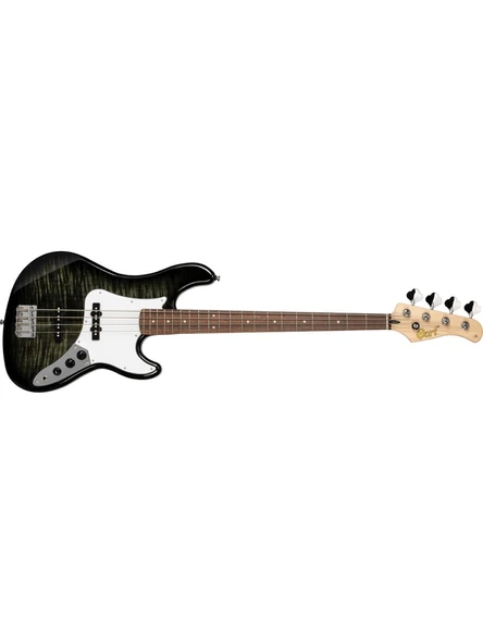 Cort GB24JJTBK Transparan Siyah Bas Gitar - TEŞHİR ürün görseli 1