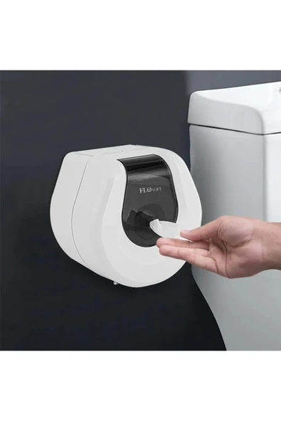 Flora Flosoft Cimri WC Kağıt Verici Beyaz F069B 9934 ürün görseli 1