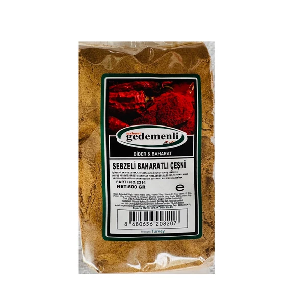 SEBZELİ BAHARATLI ÇEŞNİ 500 GR ürün görseli 1