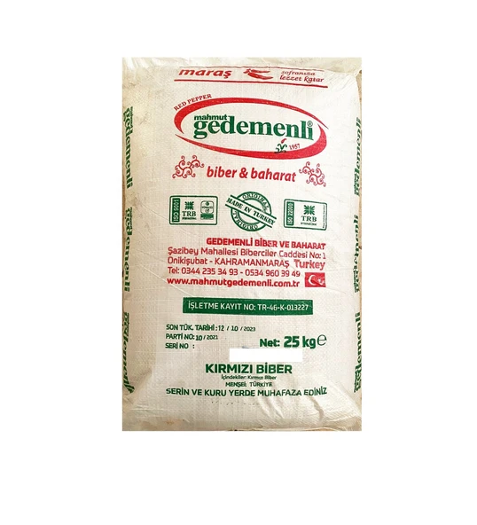 SEBZELİ BAHARATLI ACILI ÇEŞNİ 25 KG ürün görseli 1