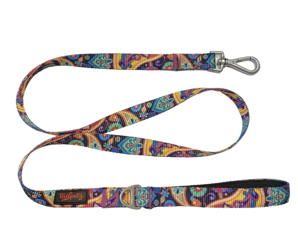 Tailpetz Paisley Köpek Gezdirme Kayışı 120 cm x 2 cm ürün görseli 1