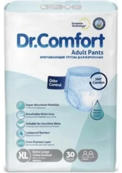 Dr.Comfort Dr Comfort Hastabezi Emici Külot Xl 30 Adet ürün görseli 1