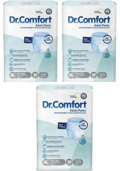 Dr.Comfort Hastabezi Emici Külot Xl 90 Adet ürün görseli 1