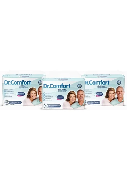 Dr.Comfort Yetişkin Bel Bantlı Hasta Bezi Medium 90 Adet ürün görseli 1