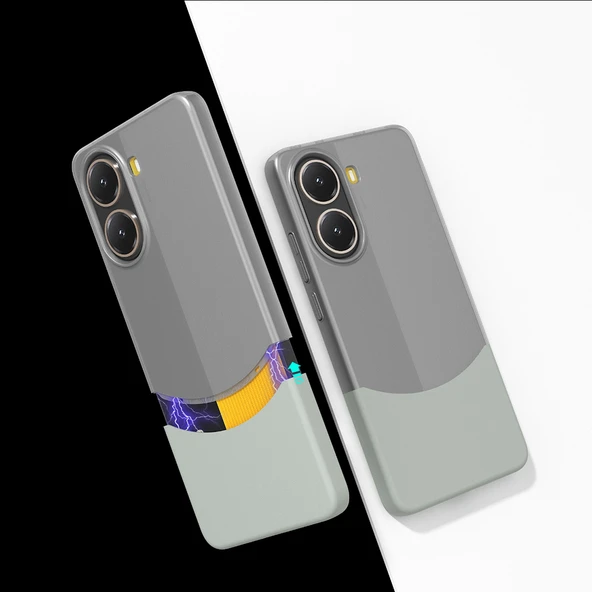 Poco X7 Pro Kılıf Mıknatıslı Duble Kapak - Resim 8