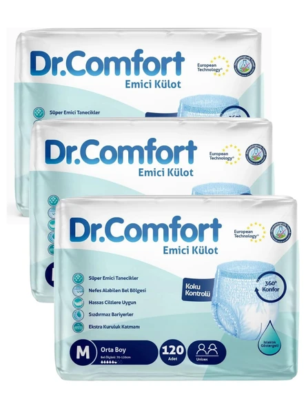 Dr.Comfort Hastabezi Emici Külot M 90 Adet ürün görseli 1