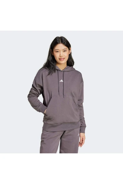 ADİDAS KADIN SWEATSHIRT W SL FT HD JD7997 ürün görseli 1