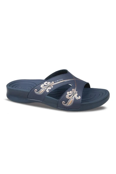Ceyo 3400-20 Anatomik Taban Kadın Terlik Lacivert 36-40 ürün görseli 1