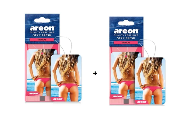 Areon Fresh Tropical Oto Araç Kokusu (2li ) ürün görseli 1