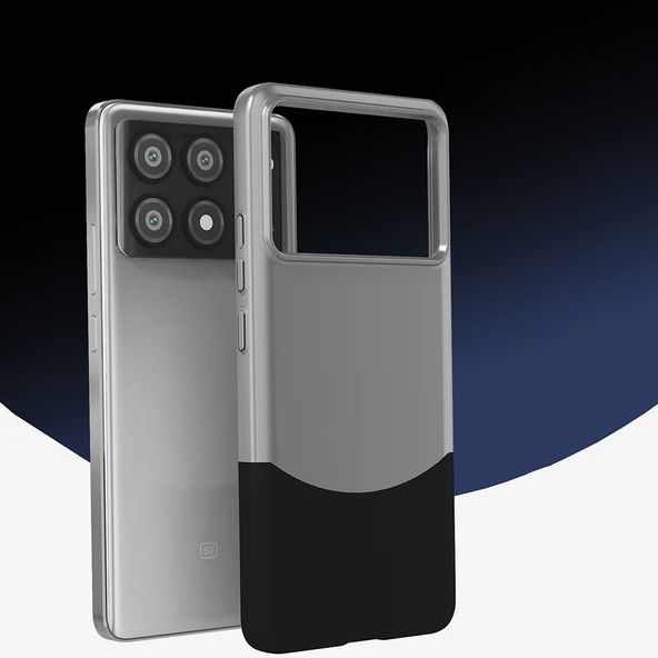 Poco X6 Pro Kılıf Mıknatıslı Duble Kapak - Resim 3