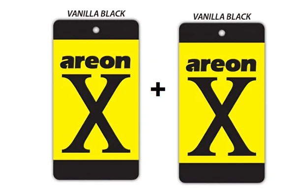 Areon X Vanılla Black Oto Araç Kokusu (2li ) ürün görseli 1
