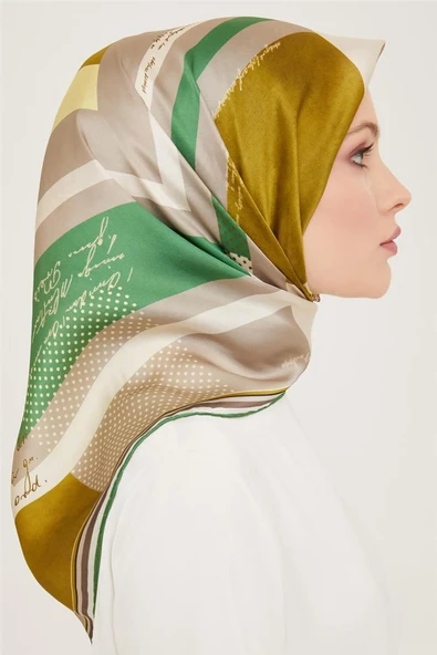 Sura İpek Eşarp  9138D (S ) - Resim 6