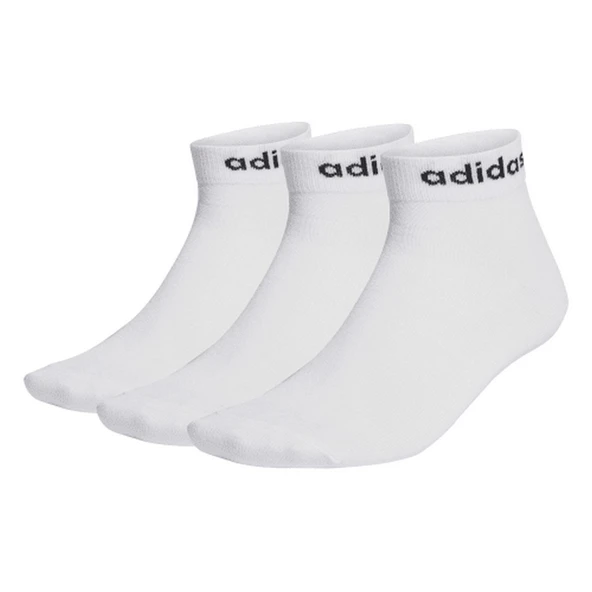 Adidas HT3451 T Lin Ankle 3P Unisex Spor Çorap ürün görseli 1