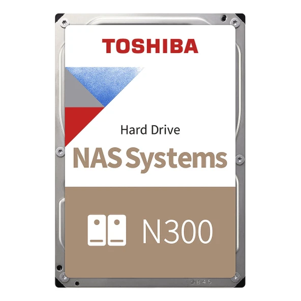 Toshiba N300 MN10ADA600S 6TB 7200RPM 512MB 3.5" SATA Harddisk ürün görseli 1