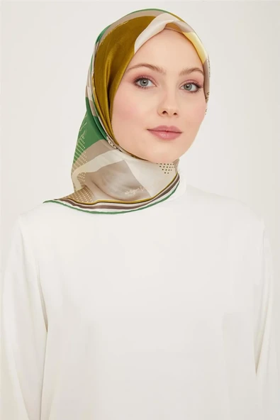 Sura İpek Eşarp  9138D (S ) - Resim 5