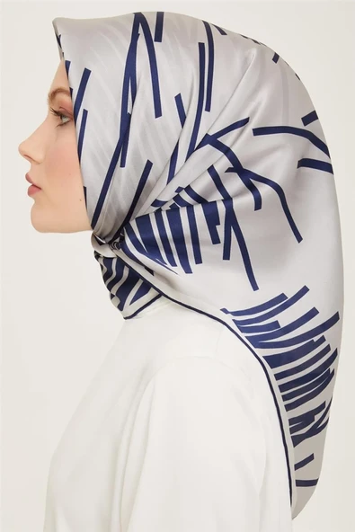 Sura İpek Eşarp  9157D (S ) - Resim 3