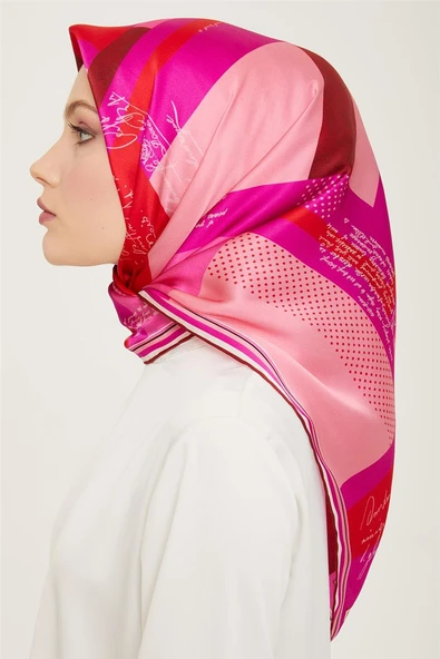 Sura İpek Eşarp  9138D (S ) - Resim 3