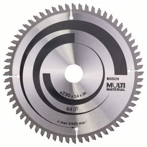 BOSCH Alüminyum İçin 230 mm 64 Diş Daire Testere Bıçağı ürün görseli 1