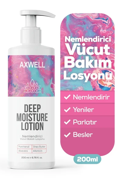 AXWELL Yoğun Nemlendirici Bakım Losyonu & Deep Moısture Lotıon ürün görseli 1