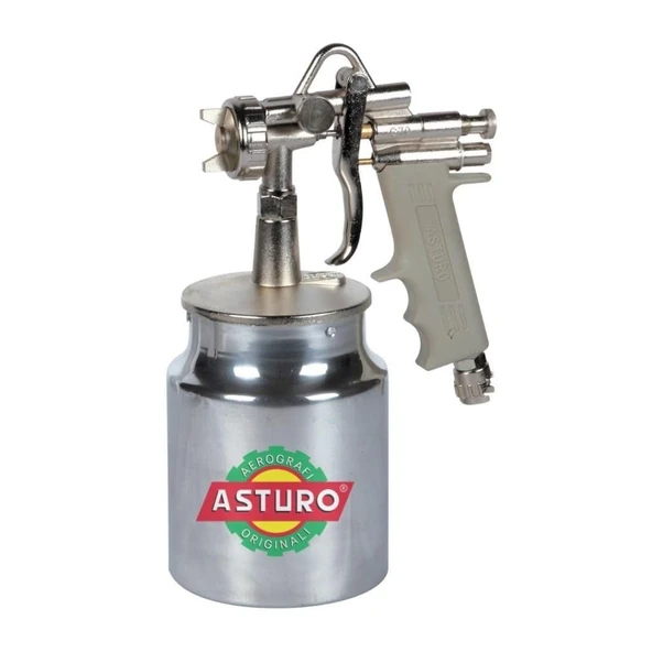 Asturo G70 Alttan Depolu Boya Tabancası 1,8 mm ürün görseli 1
