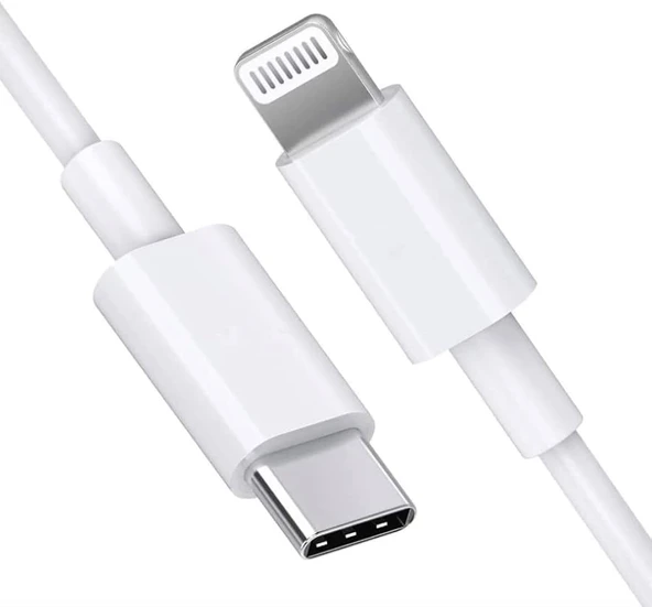 ASİA İphone 11-12-13-14 Serileri Şarj ve Data Kablosu 20W USB-C to Lightning Kutusuz ürün görseli 1