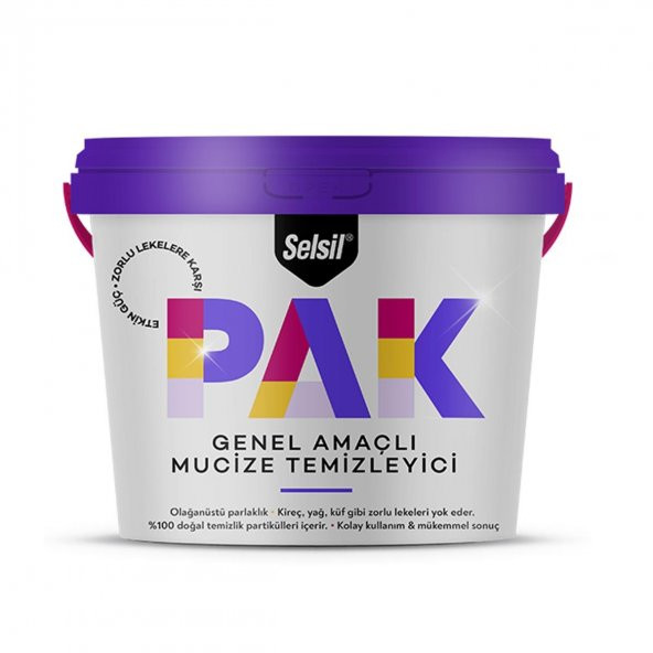 Selsil Pak Genel Amaçlı Mucize Temizleyici 500 Gr. ürün görseli 1