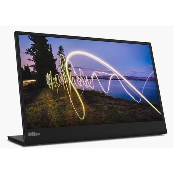 Lenovo Thinkvision M15 62CAUAT1WL 15.6" 6 ms Full HD IPS 60 Hz Taşınabilir Monitör ürün görseli 1
