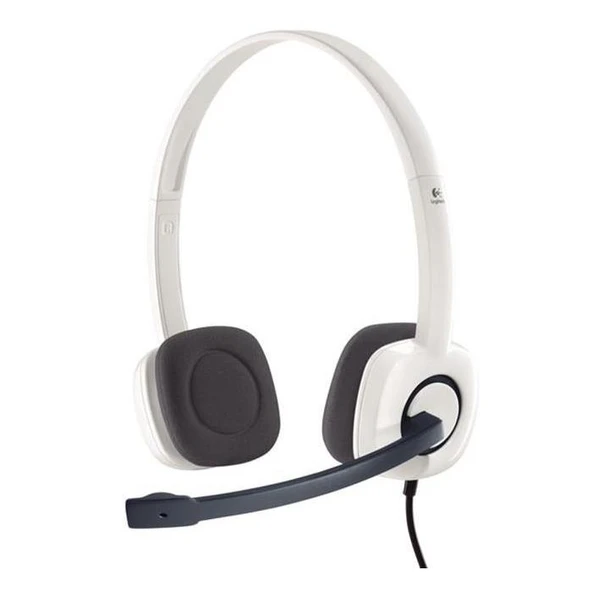 Logitech H150 Beyaz Mikrofonlu Kulak Üstü Kulaklık 981-000350 ürün görseli 1
