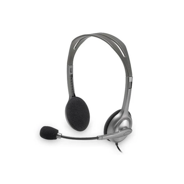 Logitech H110 Kablolu Kulak Üstü Kulaklık 981-000271 ürün görseli 1