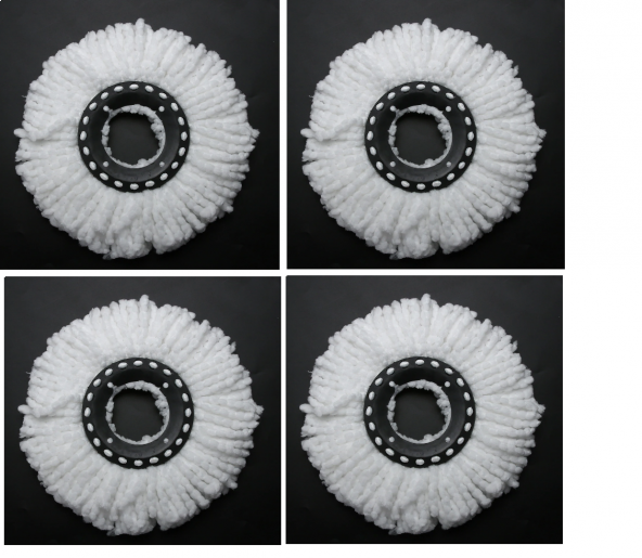 Renktaş 4 ADET mop yedeği (vilade spino ve spin mop uyumlu) ürün görseli 1