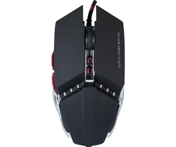 Concord C-24 Kablolu Metal Kasa 3200 DPI RGB Işıklı Oyuncu Mouse ürün görseli 1