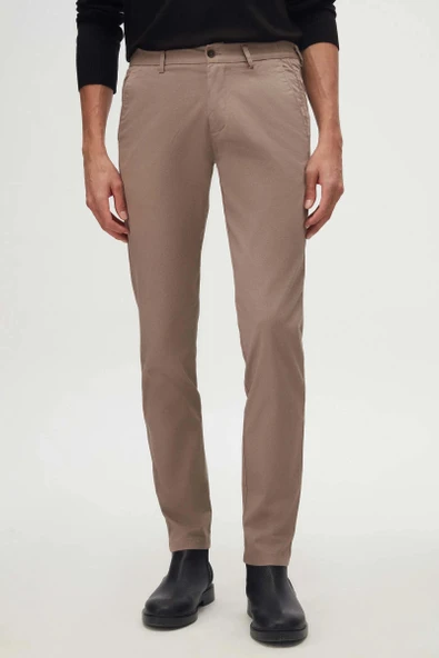 Avasar Erkek S.Kahve Regular Fit Keten Pantolon 7272 ürün görseli 1