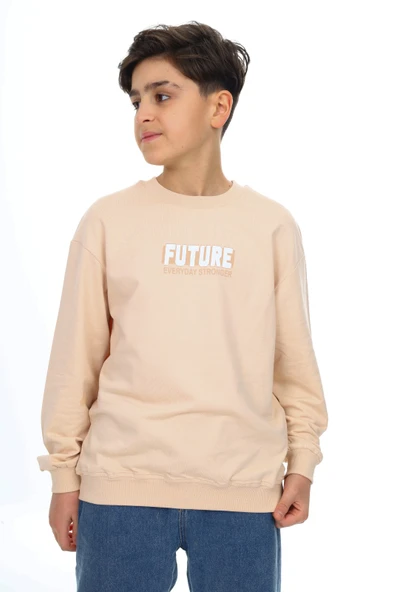 Toontoy Erkek Çocuk Baskılı Sweatshirt - Resim 12