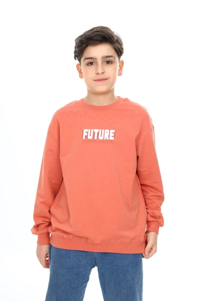Toontoy Erkek Çocuk Baskılı Sweatshirt - Resim 9