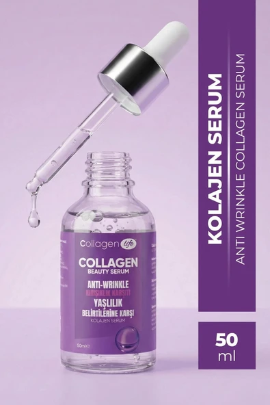 Collagen Life Yaşlanma Ve Kırışıklık Karşıtı Aydınlatıcı & Nemlendirici Kolajen Serum 50 ml ürün görseli 1