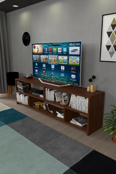 Kuzey Tv Ünitesi Ceviz - Resim 4