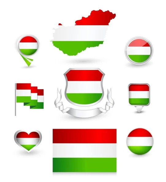 Macaristan Sticker Set ürün görseli 1