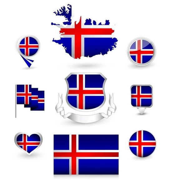 İzlanda Sticker Set ürün görseli 1