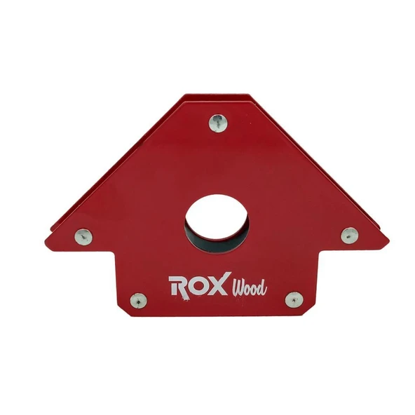 Rox Wood 0072 Manyetik Açılı Kaynak Tutucu Mıknatıs Gönye 50 Lbs ürün görseli 1