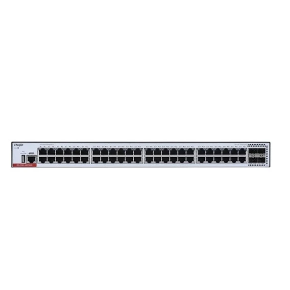RUIJIE 48port RG-CS83-48GT4XS GIGABIT 4-SFP 10GBE YÖNETİLEBİLİR SWITCH ürün görseli 1