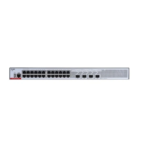 RUIJIE 24port RG-CS83-24GT4XS GIGABIT 4-SFP 10GBE LAYER3 YÖNETİLEBİLİR SWITCH ürün görseli 1