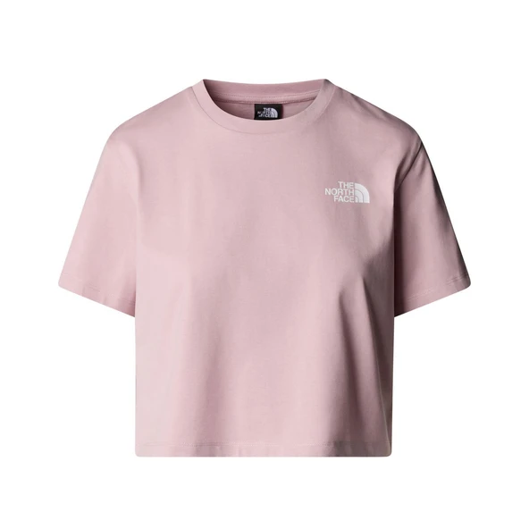The North Face  Kadın SIMPLE DOME CROPPED RELAXED Tişört  NF0A87U40SO1 ürün görseli 1