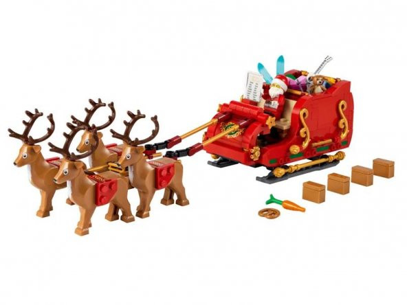 Lego 40499 Santas Sleigh - Resim 3