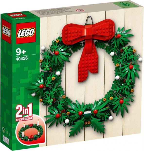 Lego 40426 Christmas Wreath 2-in-1 ürün görseli 1