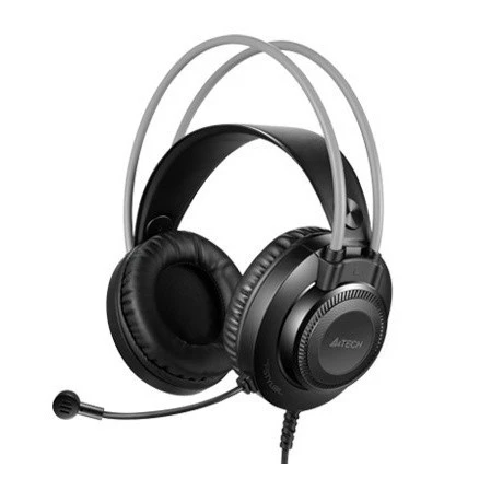 A4 TECH FH-200U Stereo USB Gri Mikrofonlu Kulaklık ürün görseli 1