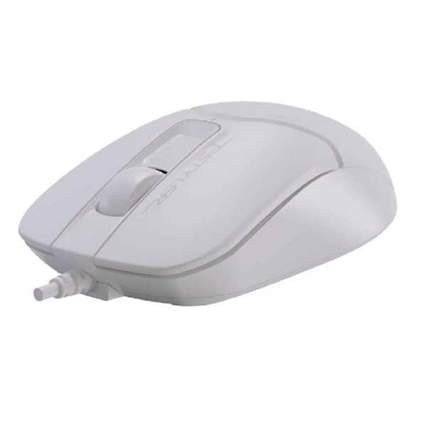A4 TECH FM12 USB 1000dpi Optic Beyaz Mouse - Resim 5