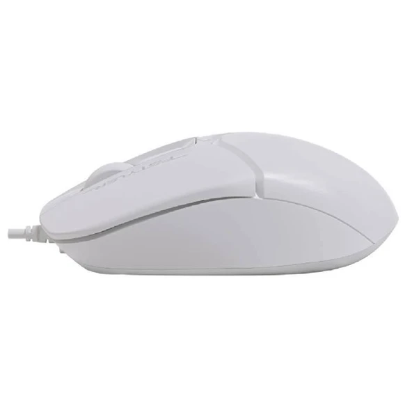 A4 TECH FM12 USB 1000dpi Optic Beyaz Mouse - Resim 4