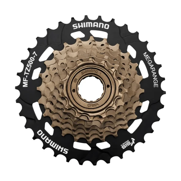 SHIMANO RUBLE-FİLİBİR MF-TZ500-7 7-VİTES TOURNEY 14-16-18-20-22-24-34D ürün görseli 1