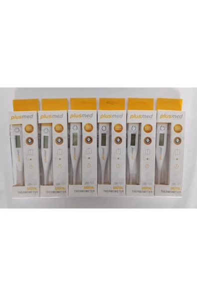 PLUSMED Pm 101 Dijital Koltuk Altı Beden Derecesi (thermometer) 6 Adet (kutuda 6 Adet) ürün görseli 1